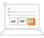 支持ASP、PHP、Asp.Net等多種語言開發(fā)